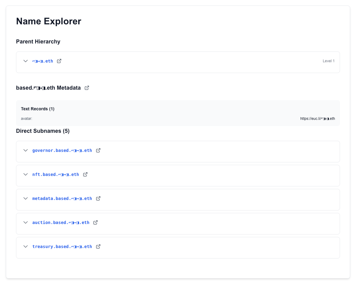 Based Nouns smart contracts