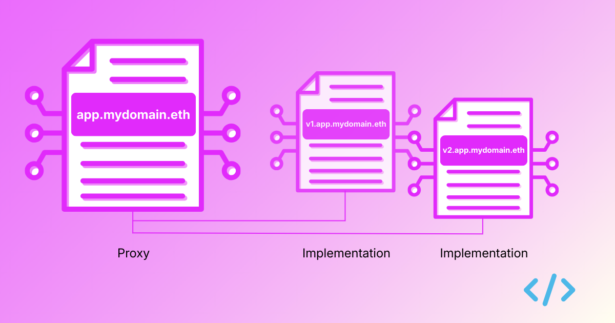 How to manage versions in upgradeable smart contracts