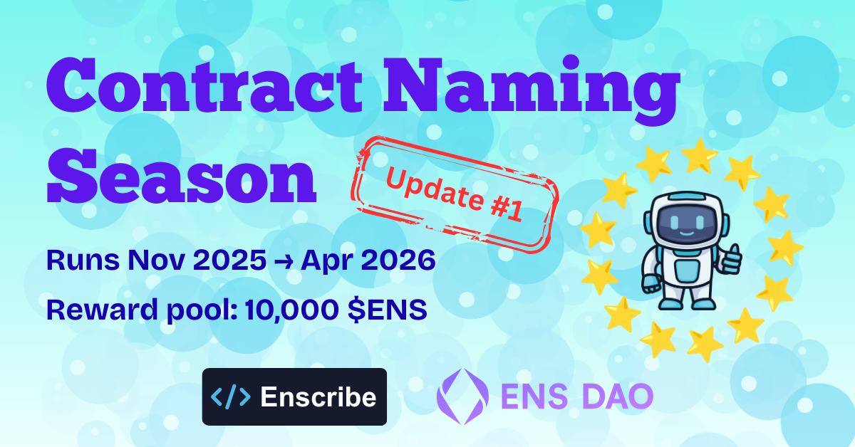 Contract naming season update 1 banner